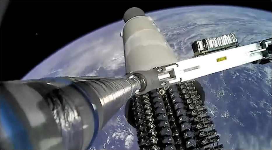 New Image Is Our First Look at SpaceX’s ‘Mini’ Starlink in Orbit